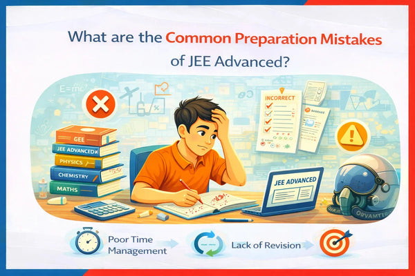 What Are the Common Preparation Mistakes in JEE Advanced? – Oswaal Books
