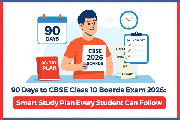 90 Days to CBSE Class 10 Boards Exam 2026: Smart Study Plan Every ...