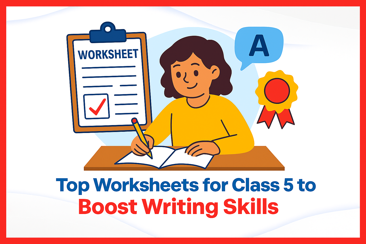 Top Worksheets for Class 5 to Boost Writing Skills Top Worksheets for Class 5 to Boost Writing Skills