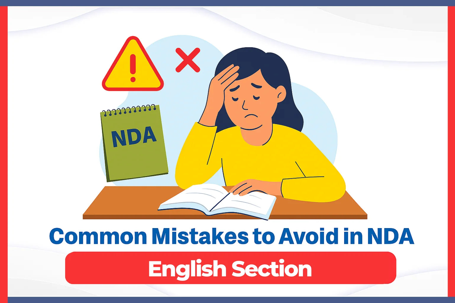 Common mistakes to avoid in the NDA English section Common mistakes to avoid in the NDA English section