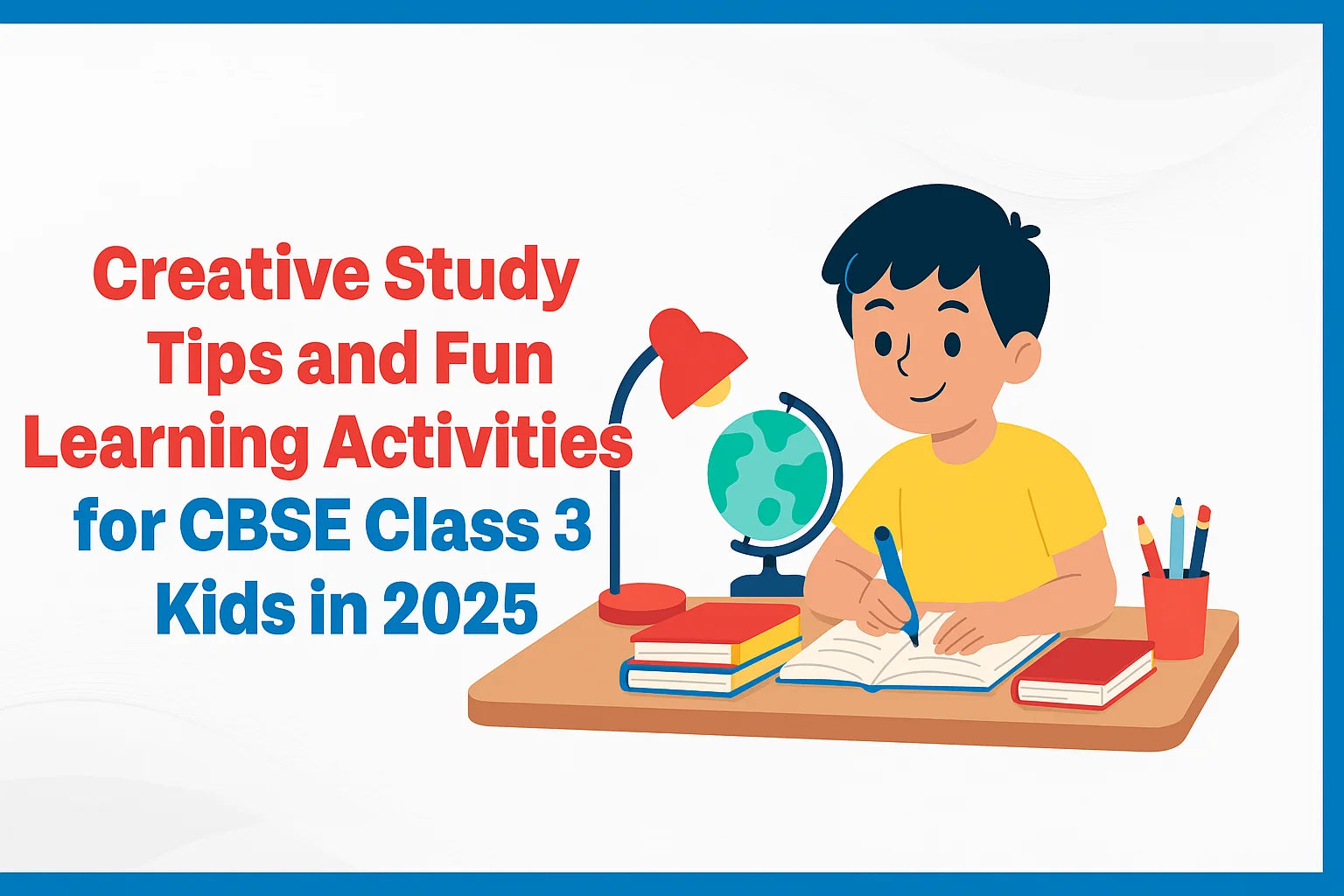 Creative Study Tips and Fun Learning Activities for CBSE Class 3 Kids in 2025 Creative Study Tips and Fun Learning Activities for CBSE Class 3 Kids in 2025