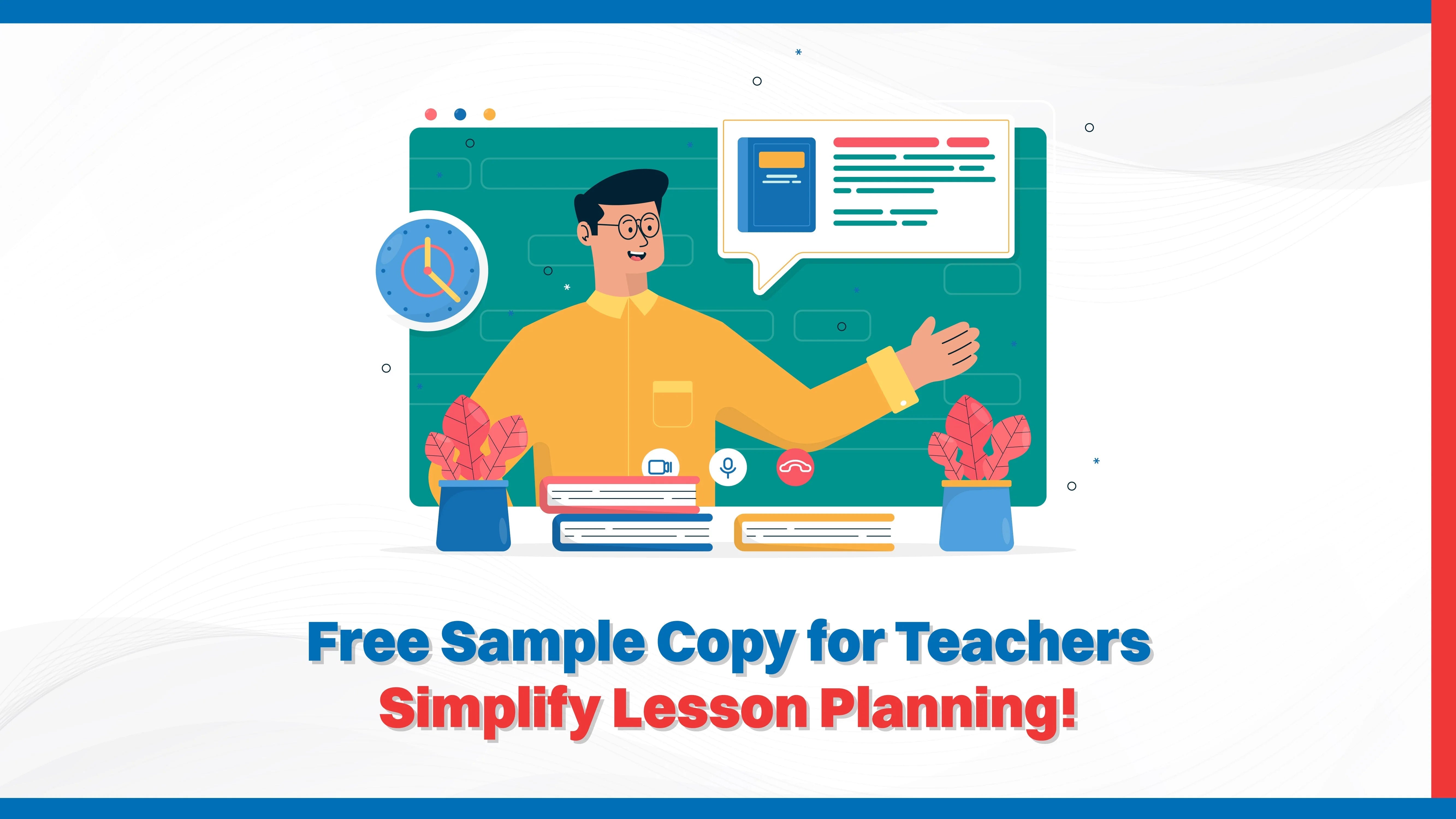 Free Sample Copy for Teachers – Simplify Lesson Planning! Free Sample Copy for Teachers – Simplify Lesson Planning!