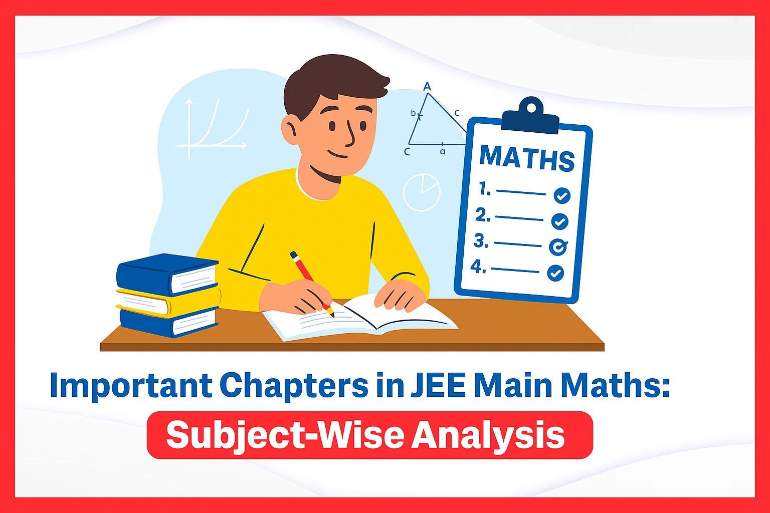 Important Chapters in JEE Main Maths: Subject-Wise Analysis Important Chapters in JEE Main Maths: Subject-Wise Analysis