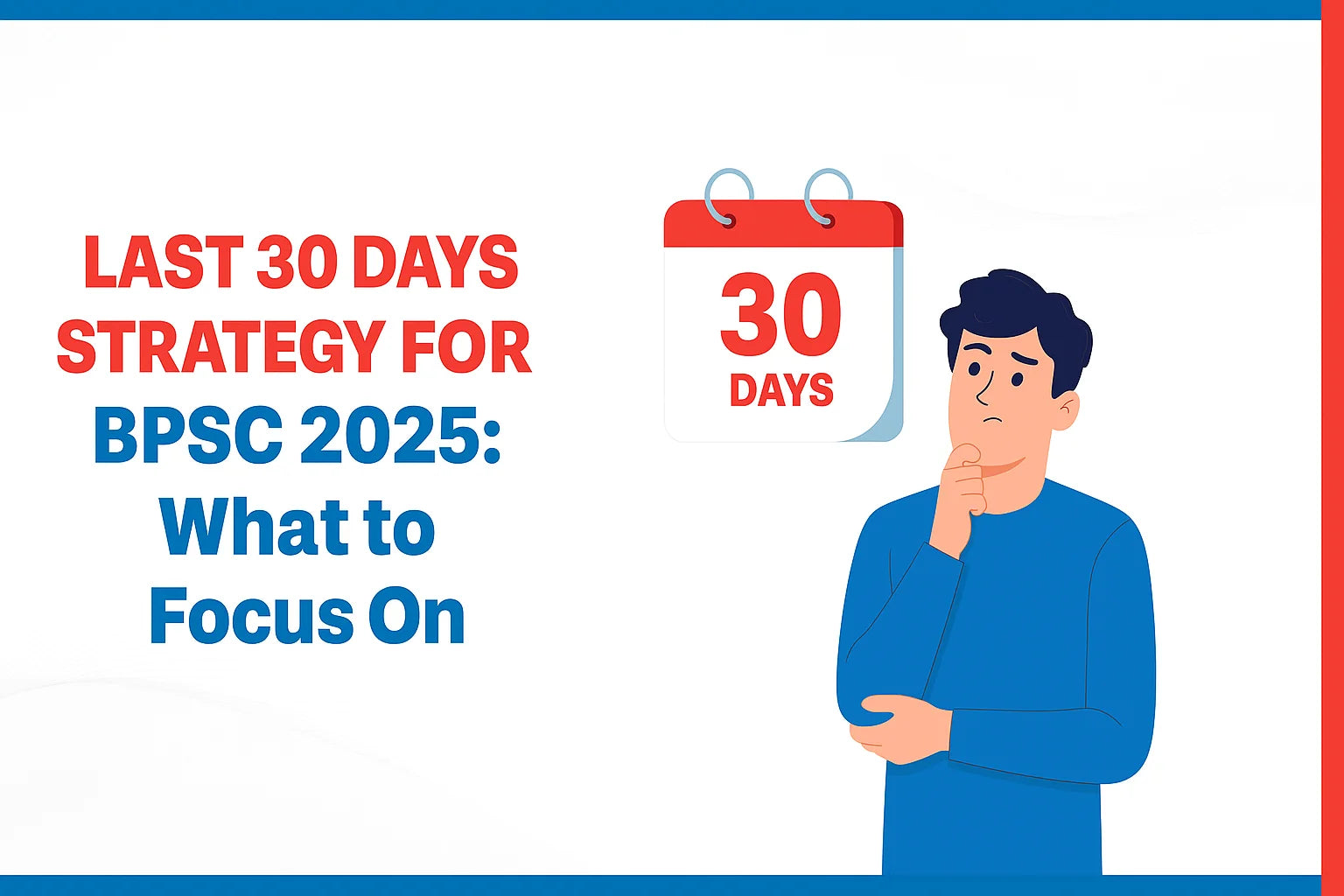 Last 30 Days Strategy for BPSC 2025: What to Focus On Last 30 Days Strategy for BPSC 2025: What to Focus On
