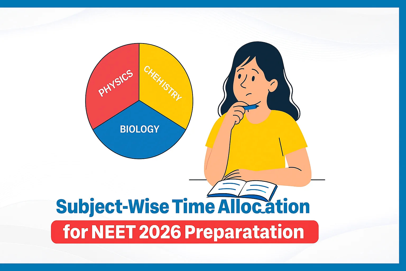 Subject-Wise Time Allocation for NEET 2026 Preparation Subject-Wise Time Allocation for NEET 2026 Preparation