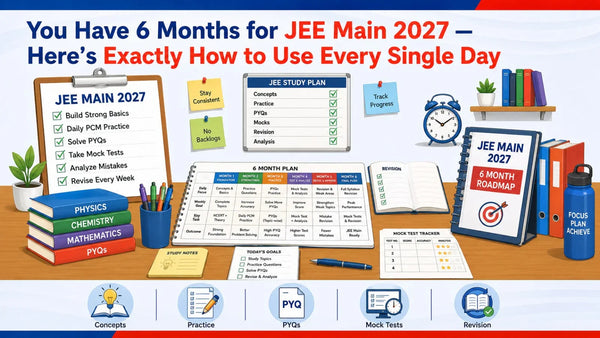 You Have 6 Months for JEE Main 2027 — Here's Exactly How to Use Every ...