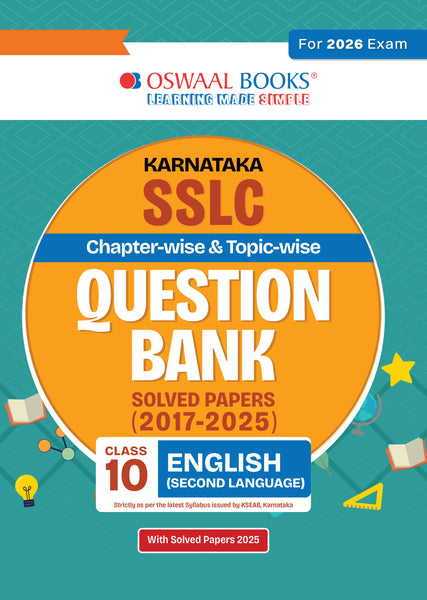 Karnataka SSLC Chapterwise & Topicwise Question Bank Class 10 - English Second Language