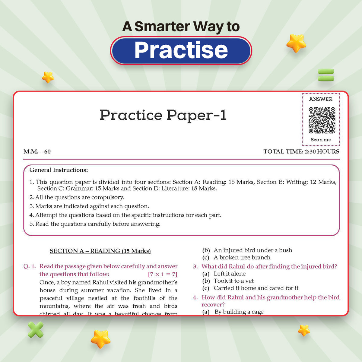CBSE Class-8 One for All English (Poorvi) For 2026-27 Exam | As Per Latest NCERT & CBSE Syllabus | Chapter-wise Question Bank, Revision Notes, Literature, Grammar & Competency Based Questions