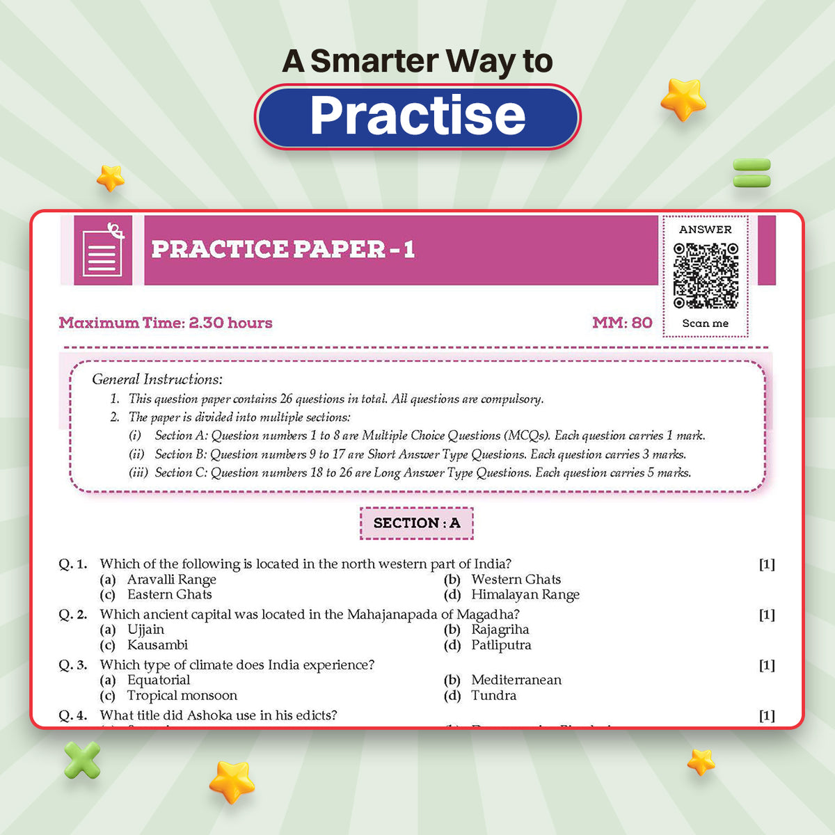 CBSE Class-7 One for All Social Science Part-1 (Exploring Society: India and Beyond) For 2026-27 Exam | As Per Latest NCERT & CBSE Syllabus | Chapter-wise Question Bank, Revision Notes, Theory, Maps & Competency Based Questions