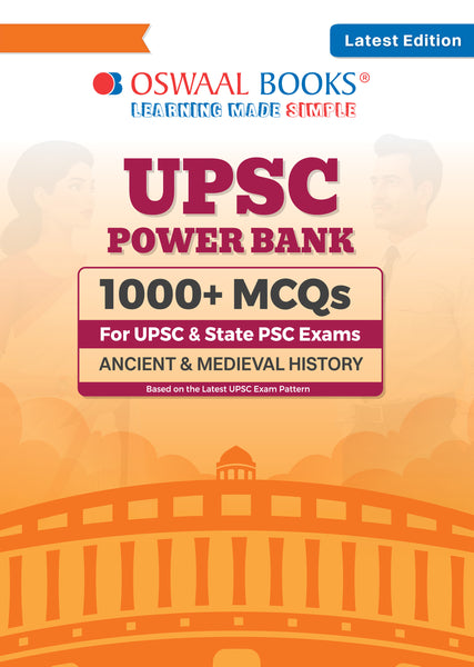 UPSC Power Bank:1000+ MCQs for UPSC and State PSCs Exams Ancient & Medieval History