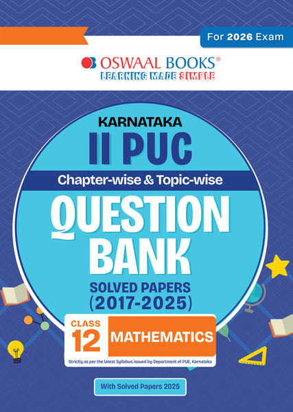 Karnataka II PUC Chapterwise & Topicwise Question Bank Class 12 - Mathematics