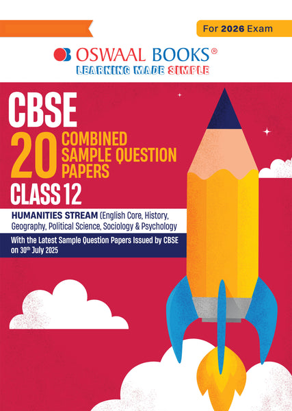 CBSE 20 Combined Sample Question Papers class-12 Humanities stream (English Core, History, Geography, Political Science, Sociology & Psychology)