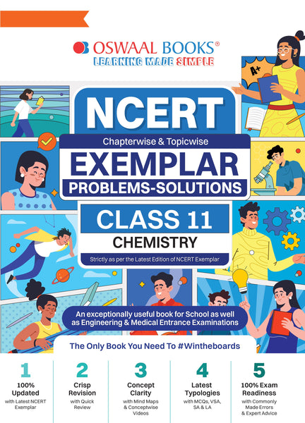 NCERT Exemplar (Problems - Solutions) Class 11 Chemistry Book For Latest Exam