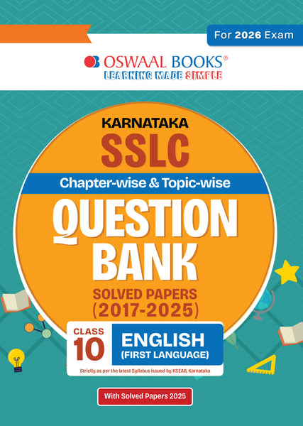 Karnataka SSLC Chapterwise & Topicwise Question Bank Class 10 - English First Language