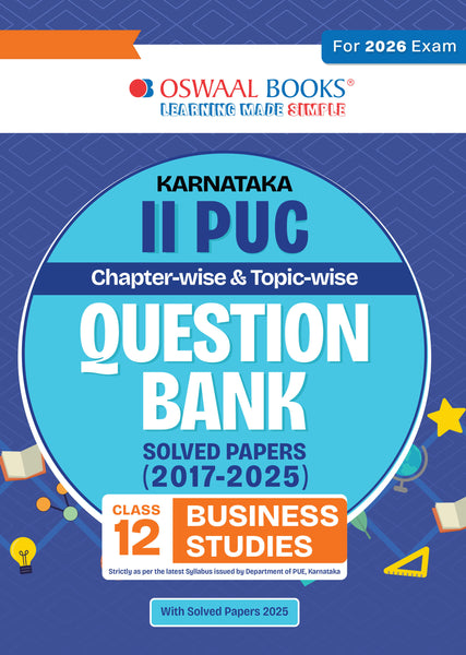 Karnataka II PUC Chapterwise & Topicwise Question Bank Class 12 - Business Studies