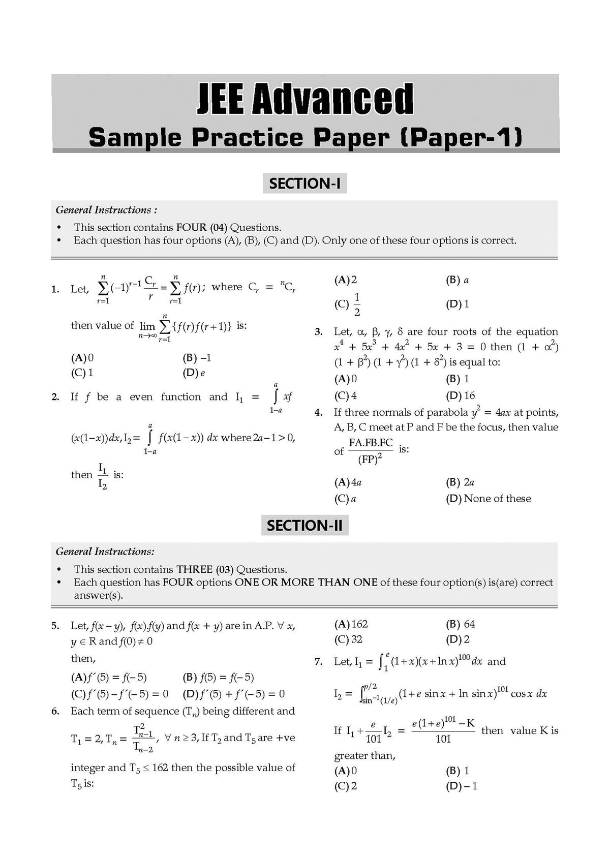 JEE Advanced 25 Years Year-wise Solved Papers Mathematics | Fully Solved May 2026 Paper 1 & 2 | Smart Mind Maps, Mnemonics, PYQs & Oswaal AI