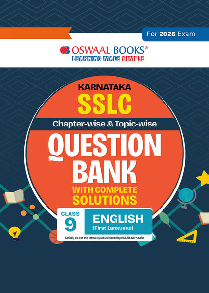 Karnataka Chapterwise & Topicwise Question Bank Class 9 - English First Language
