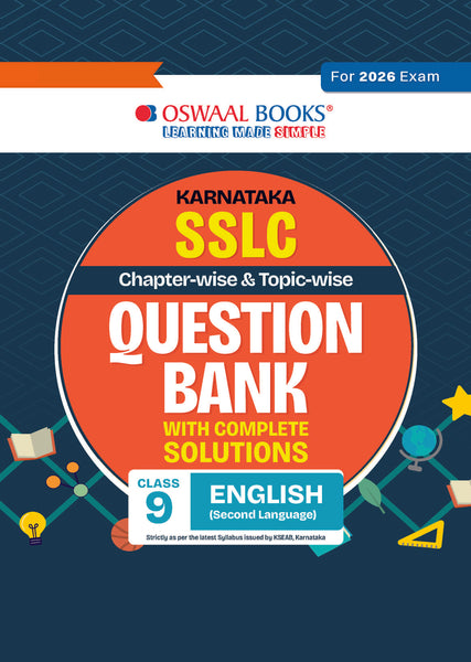 Karnataka Chapterwise & Topicwise Question Bank Class 9 - English Second Language