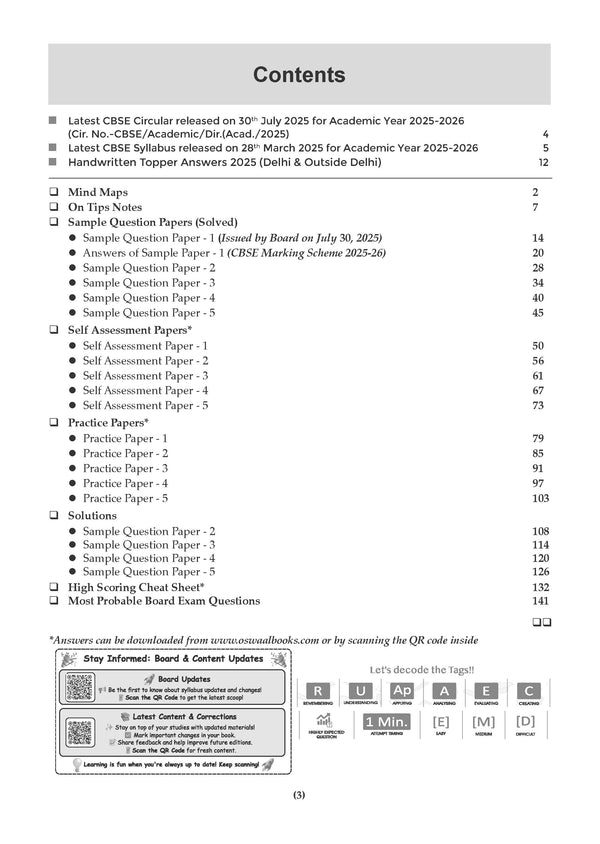 CBSE 15 Sample Question Papers Class 12 Entrepreneurship for 2026 Board ...