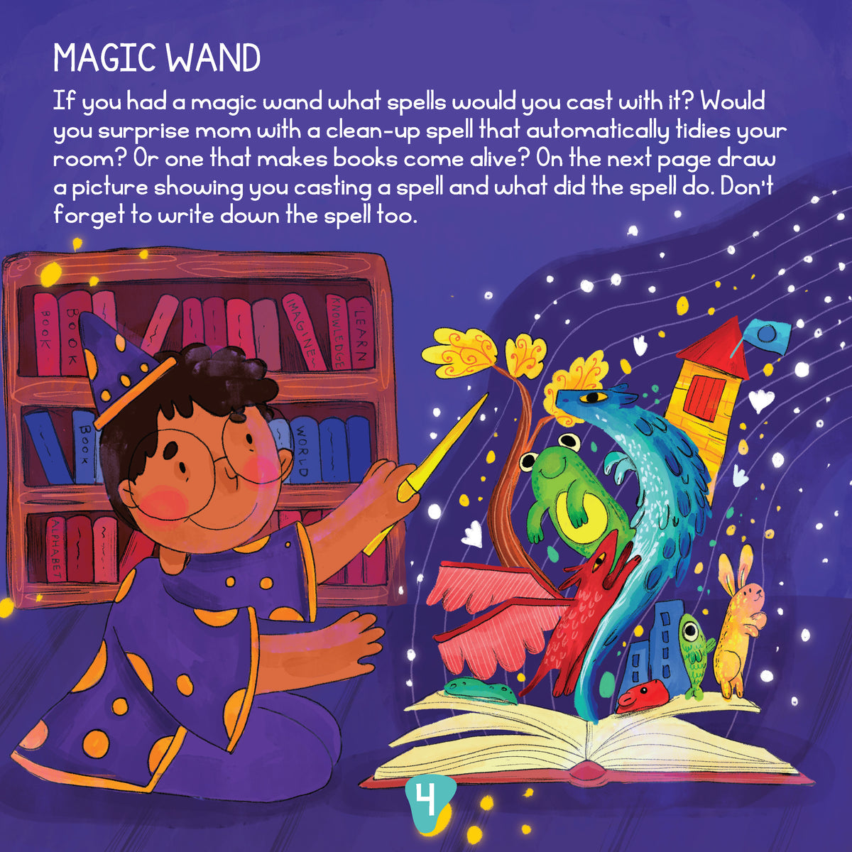 Books of Imagination Combo (Books 7 & 8) for Kids 5–10 | Creative Activity Journals & Writing Prompts - Oswaal Books