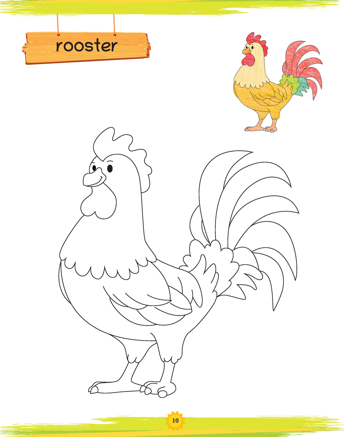 Lil Legends: Book of Copy Colouring, Farmlife - Oswaal Books