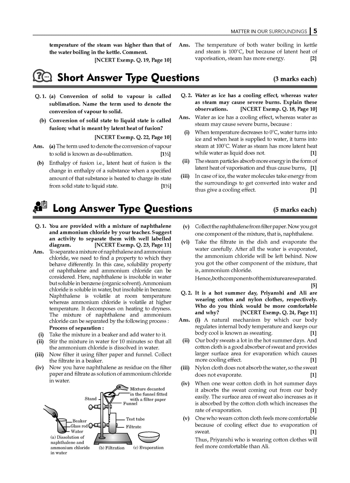 NCERT Exemplar (Problems - Solutions) Class 9 Mathematics & Science (Set of 2 Books) For Latest Exam - Oswaal Books