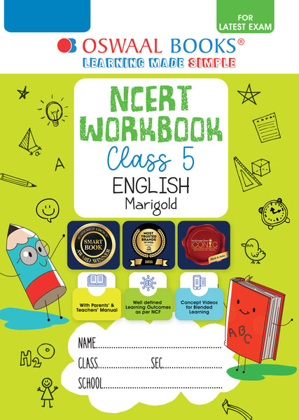 NCERT & CBSE Workbook English (Marigold) Class 5 (For Latest Exam)