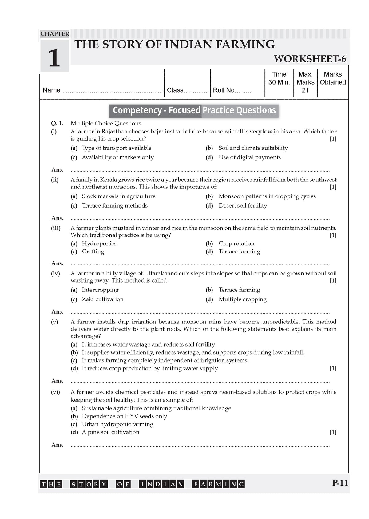 Oswaal One For All Workbook Class 7 Social Science Part-2 | NCERT & CBSE | Latest Exploring Society: India and Beyond | NCF Compliant | Competency-Based Assessment, Concept Building & Map Practice