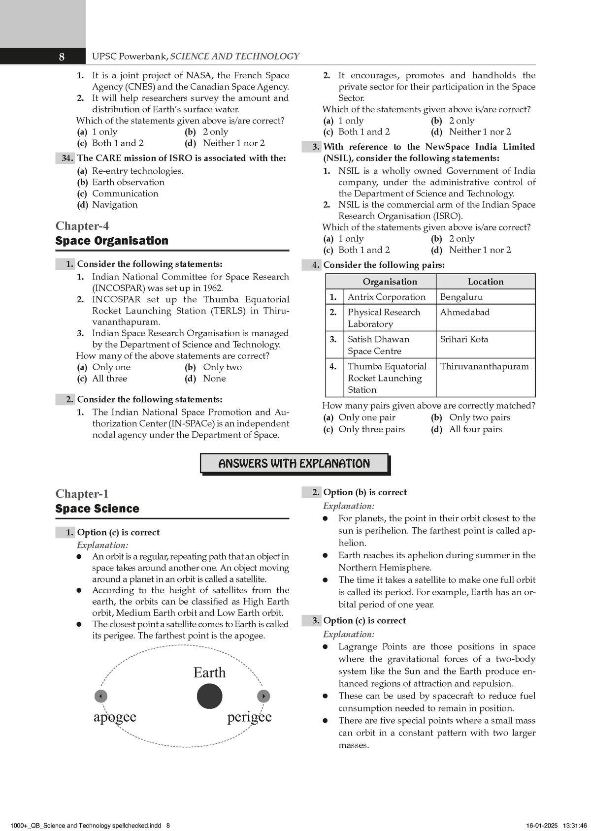 UPSC Power Bank:1000+ MCQs for UPSC and State PSCs Exams Science & Technology - Oswaal Books