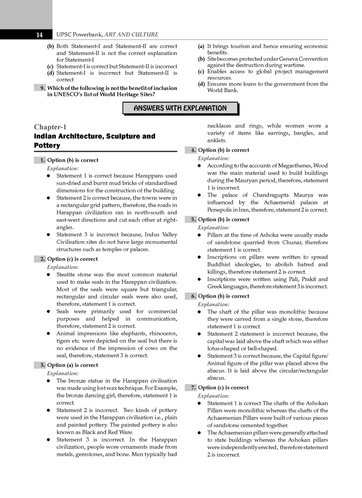 UPSC Power Bank:400+ MCQs for UPSC and State PSCs Exams Art & Culture - Oswaal Books