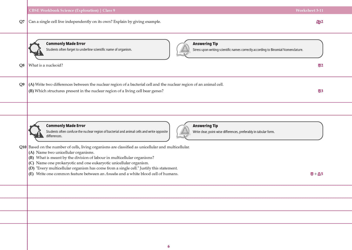 Oswaal CBSE Workbook Class 9 Science | aligned with NCERT Exploration | Perforated Worksheets for Practice with Competency Based questions | NEP 2020 + NCF-SE 2023 | 2027 Exam