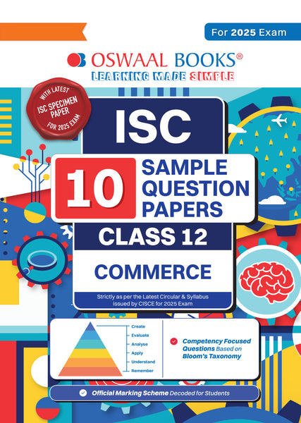 ISC | 10 Sample Question Papers | Class 12 | Commerce (For 2025 Exam)