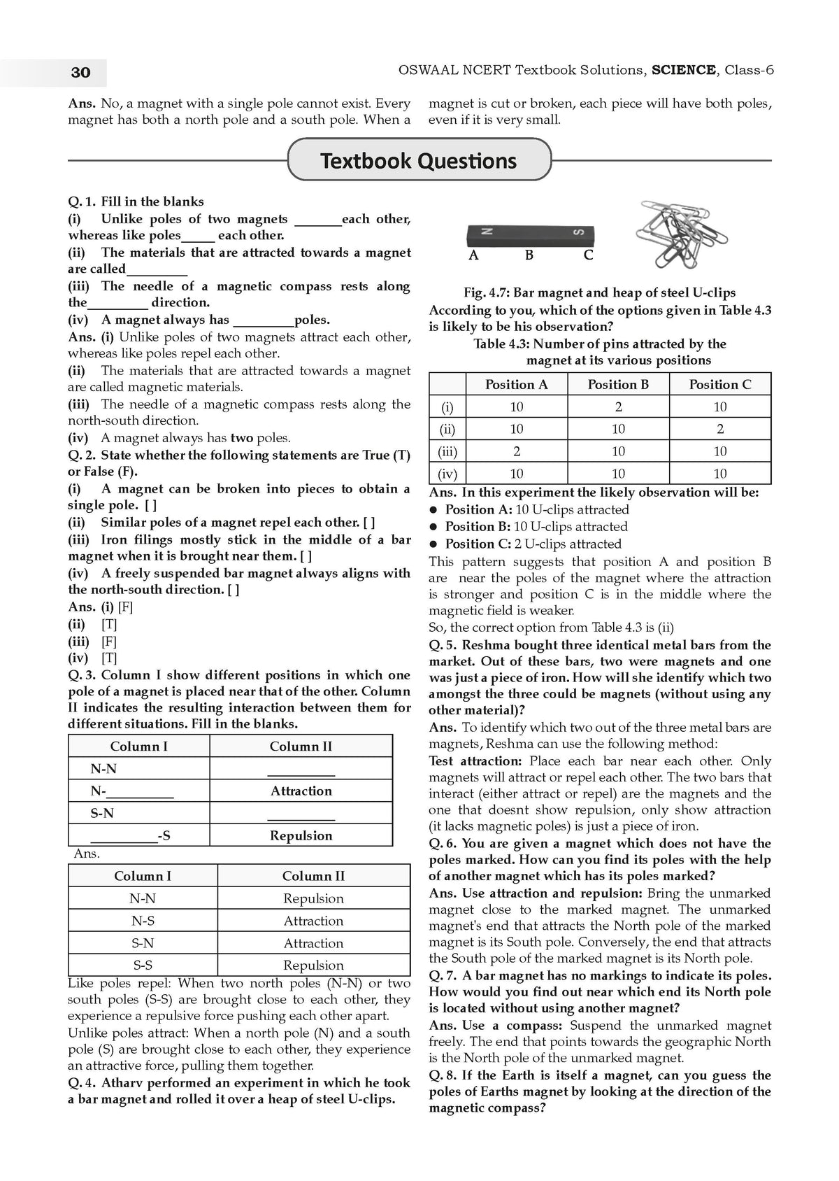NCERT Textbook Solutions Science (Curiosity) Class 6 | For CBSE 2026-27 Exam | Based on Latest NCERT Curiosity | With Complete Solutions of Objective & Subjective Questions for Practice