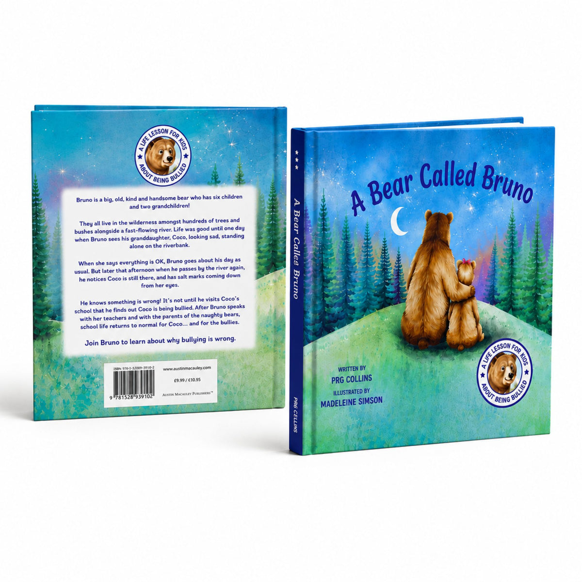 Austin Macauley, Lil legends, A Life Lessons for Kids, A Bear Called Bruno