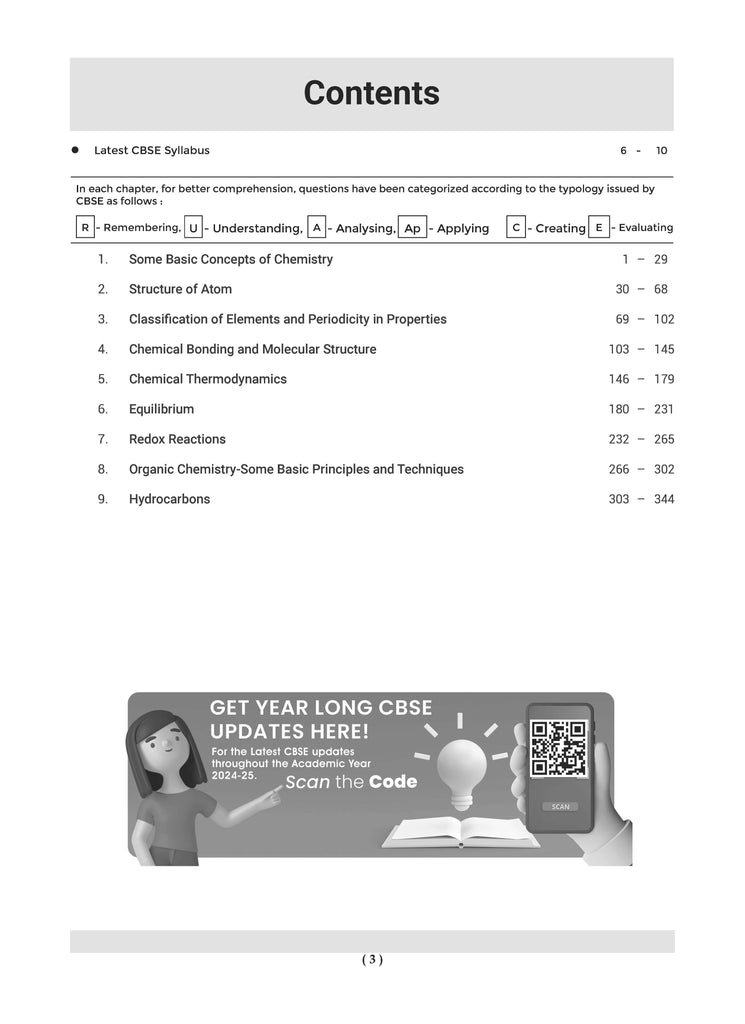 CBSE Question Bank Class 11 Chemistry, Chapterwise and Topicwise Solved Papers For 2025 Exams Oswaal Books and Learning Private Limited