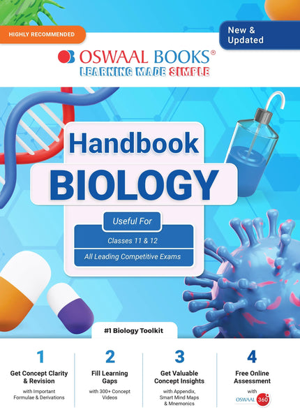 Handbook of Biology Class 11 & 12 | Must Have for NEET & Medical Entrance Exams