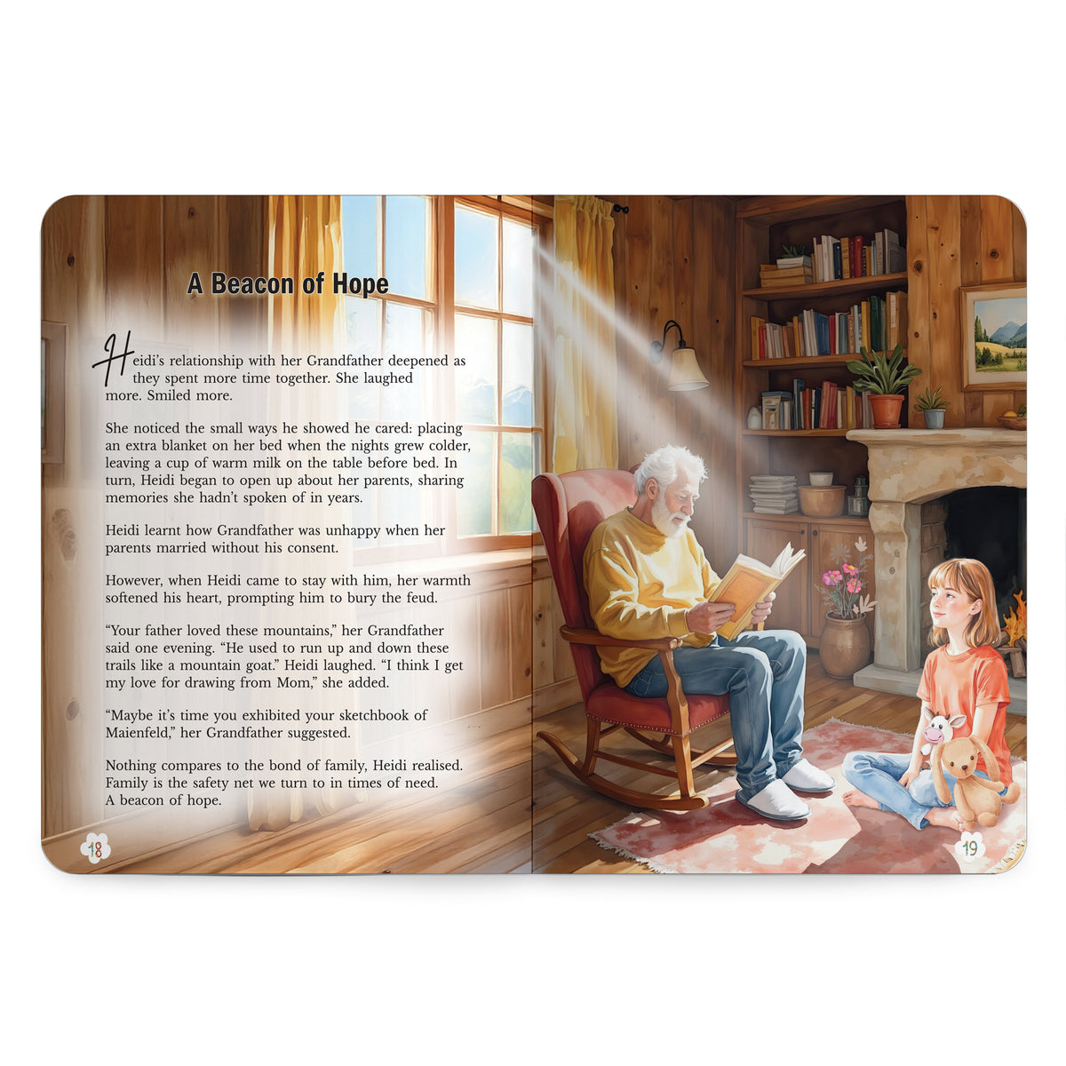 Lil Legends Heidi, A Timeless Classic Re-Imagined for Today | Illustrated Story Book | Vocabulary, Imagination and Value Booster Story | For Age 7+
