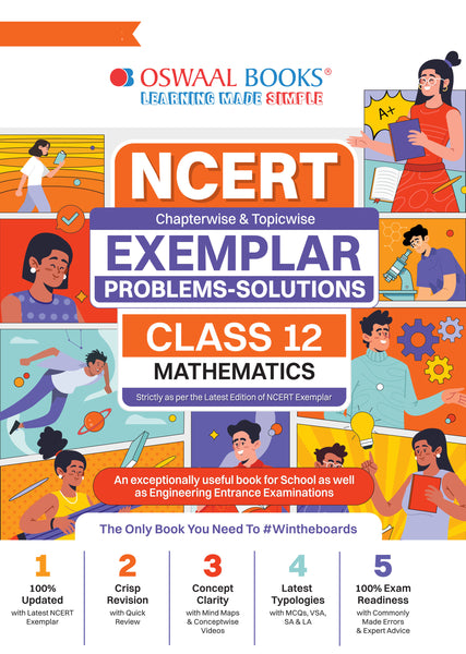 NCERT Exemplar (Problems - Solutions) Class 12 Mathematics Book For Latest Board Exam
