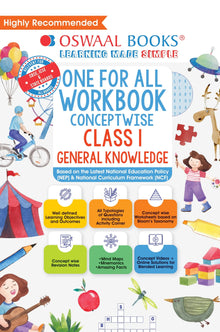 One For All Workbook, Class-1, General Knowledge ( Latest ) 