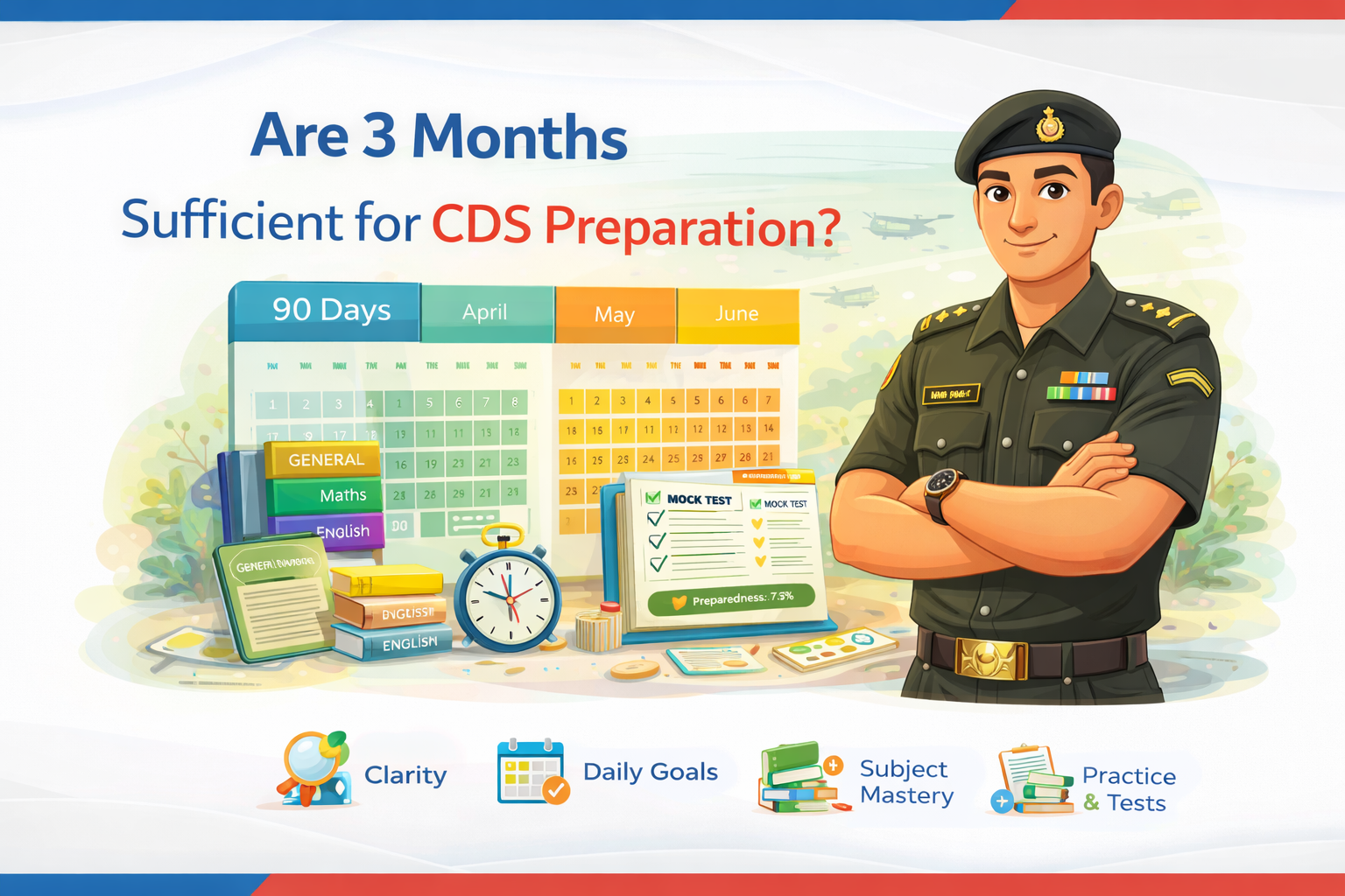 Are 3 Months Sufficient for CDS Preparation?