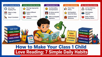 How to Make Your Class 1 Child Love Reading: 7 Simple Daily Habits