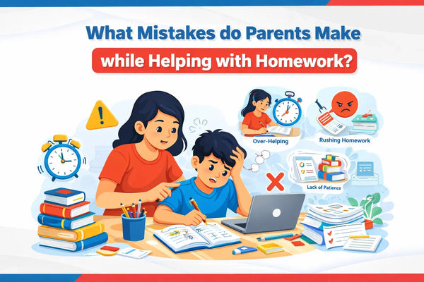What mistakes parents make while helping with homework?