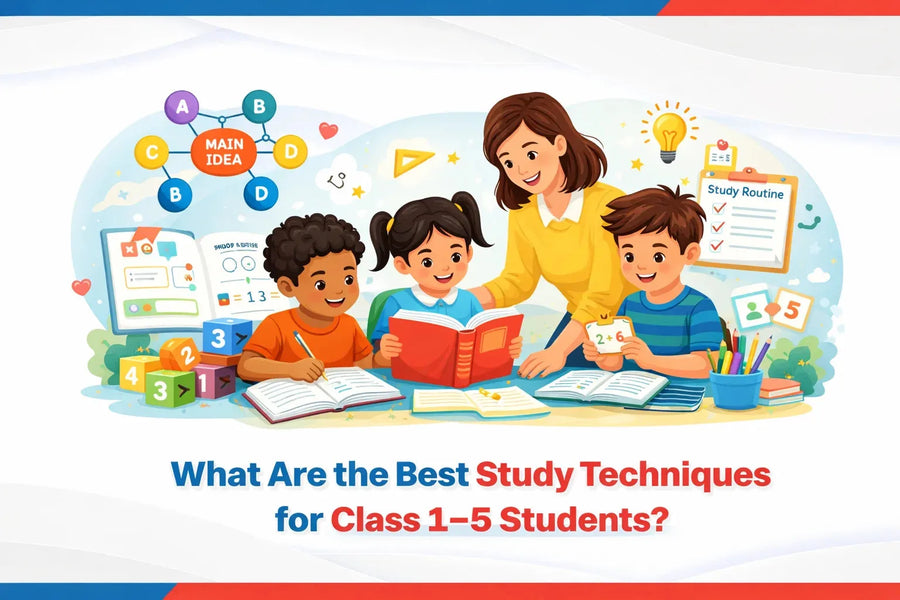 What Are the Best Study Techniques for Class 1–5 Students?
