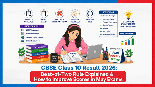 CBSE Class 10 Result 2026: Best-of-Two Rule Explained & How to Improve Scores in May Exams