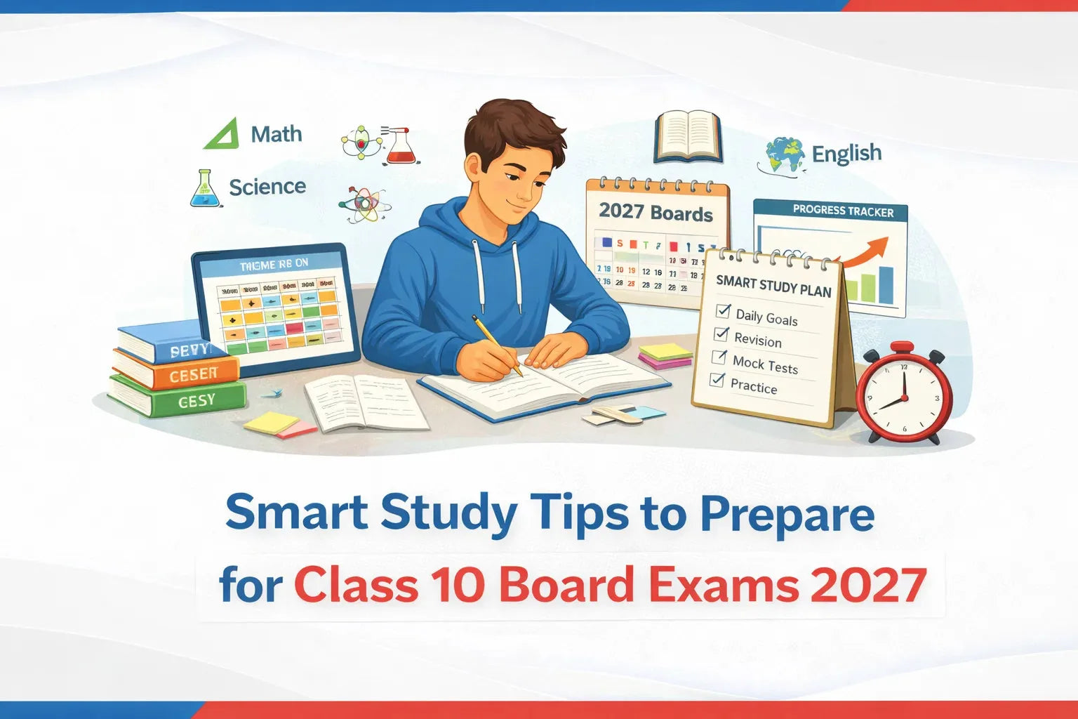 Smart Study Tips to Prepare for Class 10 Board Exams 2027