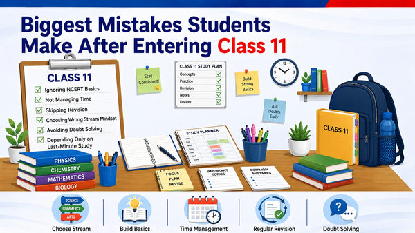 Biggest Mistakes Students Make After Entering Class 11