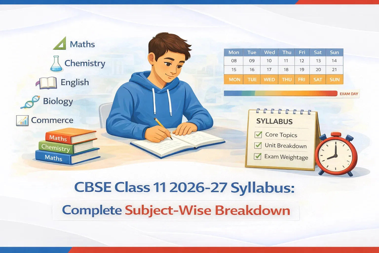 CBSE Class 11 2026-27 Syllabus: Complete Subject-Wise Breakdown