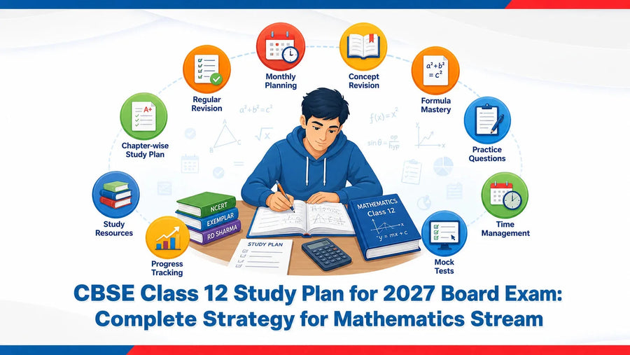 Subject-Wise Study Plan for CBSE Class 12th 2026–27 Exams – Step-by-Step Guide