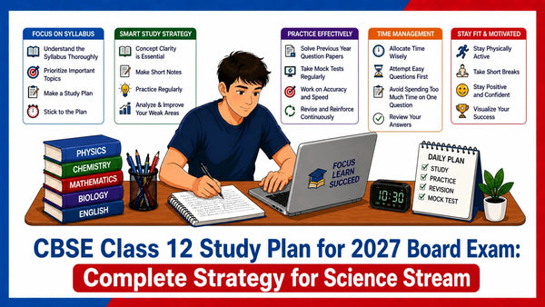 CBSE Class 12 Study Plan for 2027 Board Exam: Complete Strategy for Science Stream