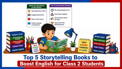 Top 5 Storytelling Books to Boost English for Class 2 Students